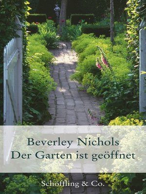 cover image of Der Garten ist geöffnet